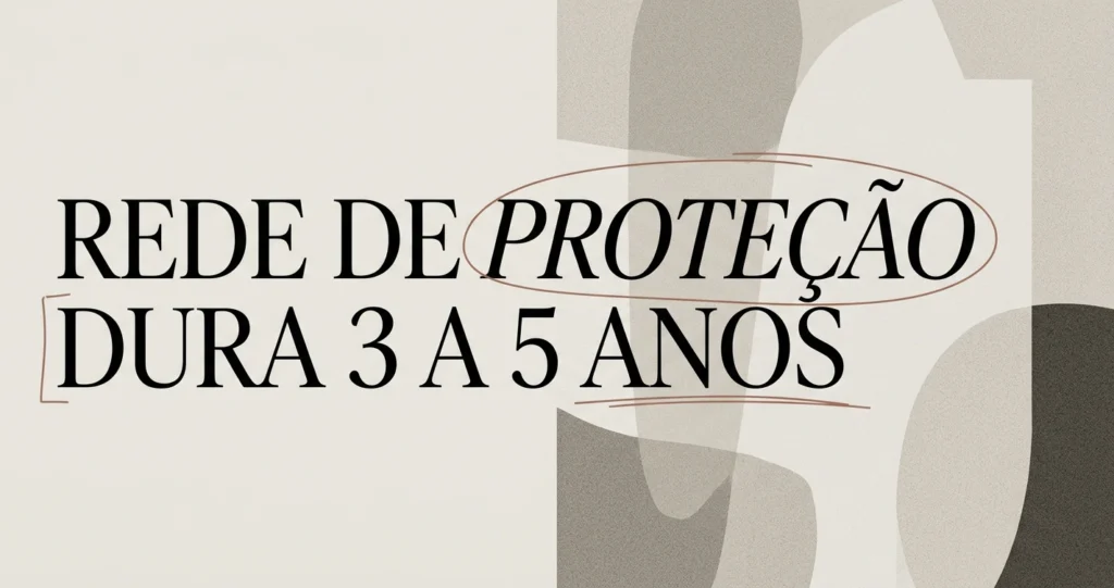 Quanto Tempo Dura uma Rede de Proteção?