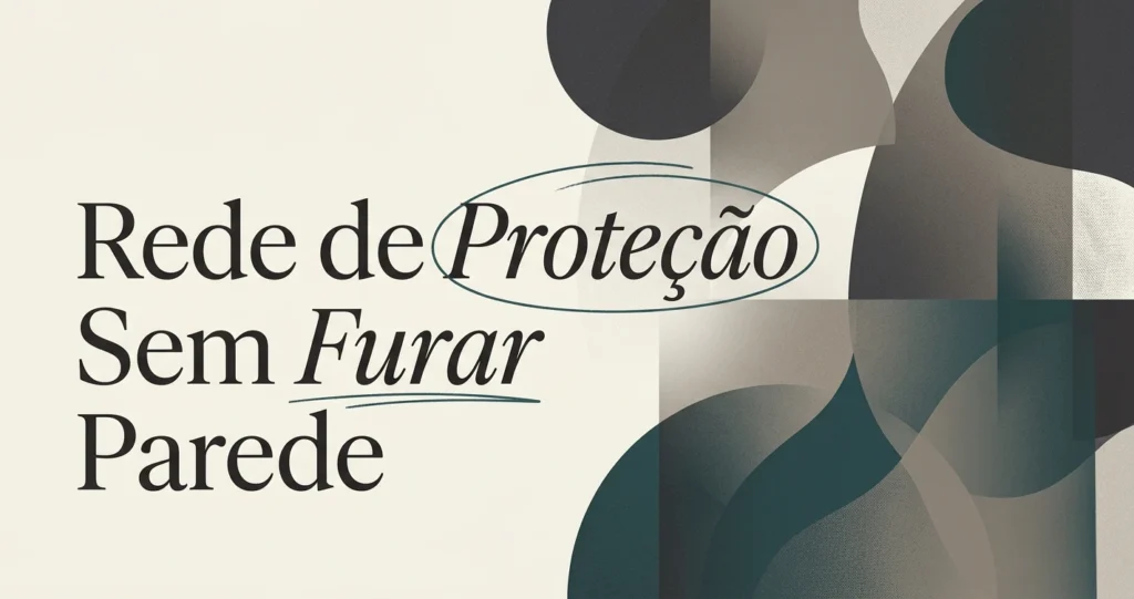 Rede de Proteção Sem Furar Parede: É Possível?